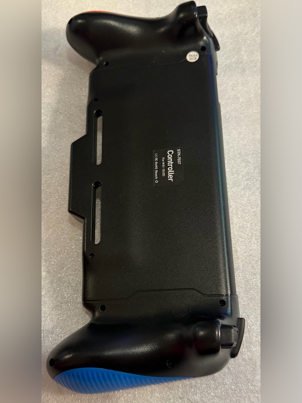 For Nintendo SWITCH Black Wireless Controller Grip Accessory - Picture 2 of 9
